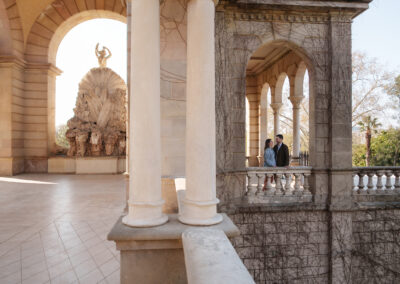 Proposal Photoshoot in Ciuradella Park, Barcelona photographed by Olga Sam